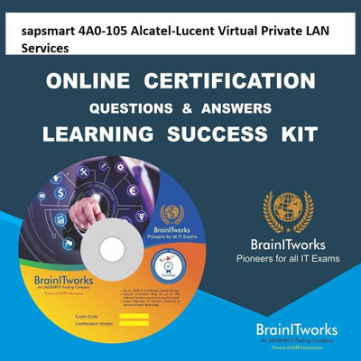 SAPSMART 4A0-105 Alcatel-Lucent Virtual Private LAN Services Online Certification Video Learning Success Kit(DVD)
SAPSMART 4A0-105 Alcatel-Lucent Virtual Private LAN Services Online Certification Video Learning Success Kit(DVD)