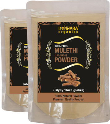 Donnara Organics 100% Natural Mulethi(Licorice) Powder Combo pack of 2 of 150 gms(300 gms)(300 g)
Donnara Organics 100% Natural Mulethi(Licorice) Powder Combo pack of 2 of 150 gms(300 gms)(300 g)