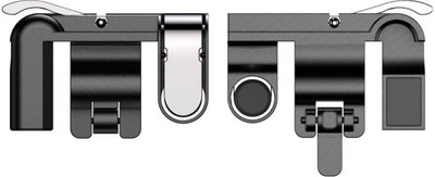 Omniversal PUBG Sensitive Shoot/Aim Buttons L1 R1 Trigger Mobile Game Controller for Andriod & IOS Gaming Accessory Kit (Black, For Mac OS) Gaming Accessory Kit(Black, For Android, iOS)
Omniversal PUBG Sensitive Shoot/Aim Buttons L1 R1 Trigger Mobile Game Controller for Andriod & IOS Gaming Accessory Kit (Black, For Mac OS) Gaming Accessory Kit(Black, For Android, iOS)