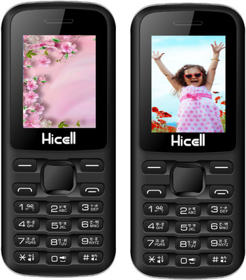 Hicell C2 Turbo Combo of Two Mobiles(Black&Red$$Black&Grey)