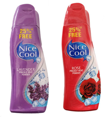 nice cool COOL LAVENDER & ROSE PRICKLY HEAT POWDER(300 g)
