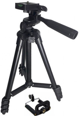 HATHOT Tripod-3120 Portable Adjustable Lightweight Tripod With Three-Dimensional Head & Quick Release Plate For Mobiles & Smartphones Tripod (Supports Up to 1000) Tripod(Black, Supports Up to 1000 g)
HATHOT Tripod-3120 Portable Adjustable Lightweight Tripod With Three-Dimensional Head & Quick Release Plate For Mobiles & Smartphones Tripod (Supports Up to 1000) Tripod(Black, Supports Up to 1000 g)