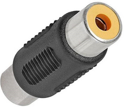Fangtooth TV-out Cable RCA Female Jack to RCA Female Jack Coupler Jointer(Black, For TV)
Fangtooth TV-out Cable RCA Female Jack to RCA Female Jack Coupler Jointer(Black, For TV)
