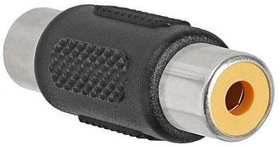 Fangtooth TV-out Cable SINGLE 1 RCA FEMALE TO FEMALE COUPLER / CONNECTOR/ ADAPTER / EXTENDER/ JOINTER(Black, For TV)
Fangtooth TV-out Cable SINGLE 1 RCA FEMALE TO FEMALE COUPLER / CONNECTOR/ ADAPTER / EXTENDER/ JOINTER(Black, For TV)