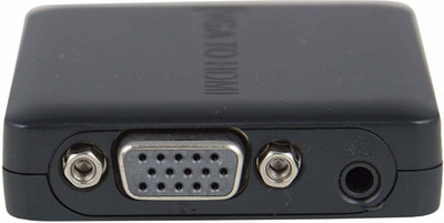 UltimaCords&Cables Mini VGA TO HDMI with Audio Video Converter USB Adapter(Black)
UltimaCords&Cables Mini VGA TO HDMI with Audio Video Converter USB Adapter(Black)