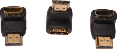 Acuf L Shape HDMI(M)TO HDMI(F) HDMI Adapter(Compatible with LED TV, Computer, Black)
Acuf L Shape HDMI(M)TO HDMI(F) HDMI Adapter(Compatible with LED TV, Computer, Black)