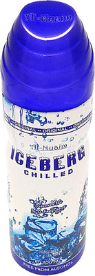 Al Nuaim ICEBERG CHILLED LONG LASTING ATTAR SPRAY ALCOHOL FREE Body Spray - For Men & Women(200 ml)
Al Nuaim ICEBERG CHILLED LONG LASTING ATTAR SPRAY ALCOHOL FREE Body Spray - For Men & Women(200 ml)