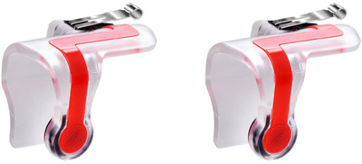LIFEMUSIC High Sensitive PUBG Mobile Controller, Trigger Fire Button Aim Key Triggers for PUBG Gaming Accessory Kit(Red, Transparent, For iOS, Android, Mac OS)
LIFEMUSIC High Sensitive PUBG Mobile Controller, Trigger Fire Button Aim Key Triggers for PUBG Gaming Accessory Kit(Red, Transparent, For iOS, Android, Mac OS)