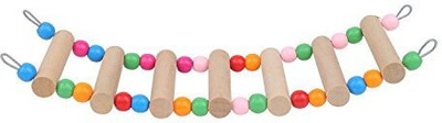 SRI Wooden Bridge Ladder Cage Toy with Hooks for Parrot Bird Playtime Wooden Chew Toy For Bird
SRI Wooden Bridge Ladder Cage Toy with Hooks for Parrot Bird Playtime Wooden Chew Toy For Bird