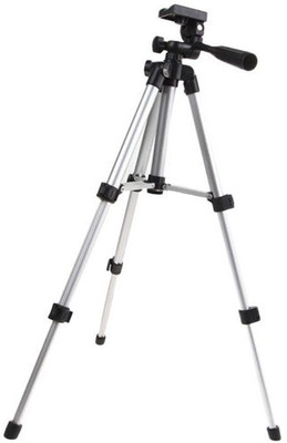 BIRATTY Tripod with Mobile Clip Holder Bracket, Fully Flexible Mount with 3 Dimensional Head for Phones and Camera Tripod(Silver, Supports Up to 1500 g)
BIRATTY Tripod with Mobile Clip Holder Bracket, Fully Flexible Mount with 3 Dimensional Head for Phones and Camera Tripod(Silver, Supports Up to 1500 g)