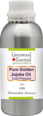 Greenwood Essential Pure Golden Jojoba Oil (Simmondsia chinensis) 100% Natural Therapeutic Grade- Cold Pressed(630 ml)
Greenwood Essential Pure Golden Jojoba Oil (Simmondsia chinensis) 100% Natural Therapeutic Grade- Cold Pressed(630 ml)