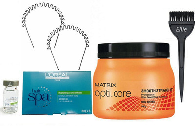 ellie Hair Brush,Hydrating Concentrate For Dry And Sensitive Scalp- Pack Of 6, Opti Care Smooth Straight Spa,Zigzag Hair Band Pack Of 2(Set of 5)
ellie Hair Brush,Hydrating Concentrate For Dry And Sensitive Scalp- Pack Of 6, Opti Care Smooth Straight Spa,Zigzag Hair Band Pack Of 2(Set of 5)