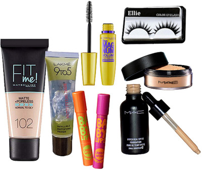 ELLIE Eyelashes,Hyper Real Foundation,Loose Powder,New York Fit Me Foundation, Candy Wow Cherry Lipbalm 2, New York The Mag Num Mascara, Infallible Mattifying Base Primer(Set of 8)
ELLIE Eyelashes,Hyper Real Foundation,Loose Powder,New York Fit Me Foundation, Candy Wow Cherry Lipbalm 2, New York The Mag Num Mascara, Infallible Mattifying Base Primer(Set of 8)