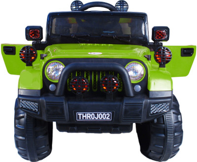 Toy House Off Roader Rechargeable jeep with remote for kids (2 to 6 yrs) Jeep Battery Operated Ride On(Green)
Toy House Off Roader Rechargeable jeep with remote for kids (2 to 6 yrs) Jeep Battery Operated Ride On(Green)