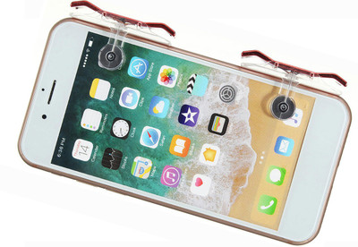 BUY SURETY Good collection Red Metal Smart Phone Mobile Gaming Trigger for PUBG Mobile Gamepad Fire Button Aim Key L1R1 Shooter Pubg Controller Gaming Accessory Kit(Red, Transparent, For Android, iOS)
BUY SURETY Good collection Red Metal Smart Phone Mobile Gaming Trigger for PUBG Mobile Gamepad Fire Button Aim Key L1R1 Shooter Pubg Controller Gaming Accessory Kit(Red, Transparent, For Android, iOS)