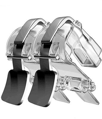 ITGood New White Metal Trigger Mobile Gaming Pubg Fire Buttons, Aim Key Mobile Game Controller for PUBG Gaming Accessory Kit(Transparent, For Android, iOS)
ITGood New White Metal Trigger Mobile Gaming Pubg Fire Buttons, Aim Key Mobile Game Controller for PUBG Gaming Accessory Kit(Transparent, For Android, iOS)