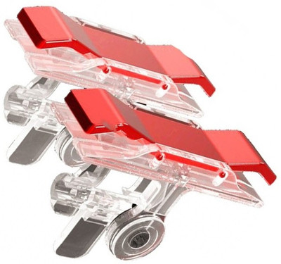 LIFEMUSIC Mobile Game Trigger for Knives out Rules of Survival Mobile Game Fire Button Aim Key L1/ R1 Shooter Controller PUBG Joysticks Gaming Accessory Kit(Red, Transparent, For iOS, Android)
LIFEMUSIC Mobile Game Trigger for Knives out Rules of Survival Mobile Game Fire Button Aim Key L1/ R1 Shooter Controller PUBG Joysticks Gaming Accessory Kit(Red, Transparent, For iOS, Android)
