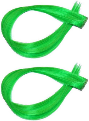 Vivian Single Clip 2pieces Synthetics Green Coloured Straight Extension For Women & Girls For Teen age Girls Hair Extension
Vivian Single Clip 2pieces Synthetics Green Coloured Straight Extension For Women & Girls For Teen age Girls Hair Extension