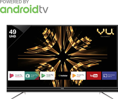 Vu Official Android 124cm (49 inch) Ultra HD (4K) LED Smart TV(49SU131_V1)
Vu Official Android 124cm (49 inch) Ultra HD (4K) LED Smart TV(49SU131_V1)
