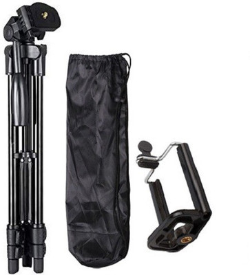 CASADOMANI Good Quality Tripod-3120 Portable Adjustable Aluminum Lightweight Camera Stand With Three-Dimensional Head & Quick Release Plate 360 Degree Tripod and mobile holder For Video Cameras and mobile Tripod(Black, Supports Up to 1500 g)
CASADOMANI Good Quality Tripod-3120 Portable Adjustable Aluminum Lightweight Camera Stand With Three-Dimensional Head & Quick Release Plate 360 Degree Tripod and mobile holder For Video Cameras and mobile Tripod(Black, Supports Up to 1500 g)