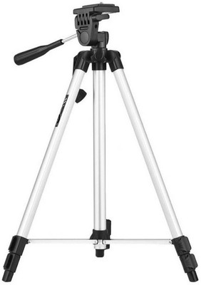 MobFest 3110 Adjustable Head Aluminum Extendable Camera- Tripod(Silver, Supports Up to 1500 g)
MobFest 3110 Adjustable Head Aluminum Extendable Camera- Tripod(Silver, Supports Up to 1500 g)