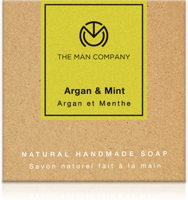 The Man Company Argan and Mint Soap Bar 125g(125 g)