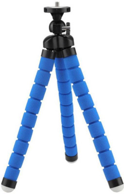 Teconica Adjustable Flexible Mini Portable Tripod Stand with Soft Spongy Leg & Universal Smartphone Clip Holder Tripod(Blue, Supports Up to 700 g)
Teconica Adjustable Flexible Mini Portable Tripod Stand with Soft Spongy Leg & Universal Smartphone Clip Holder Tripod(Blue, Supports Up to 700 g)