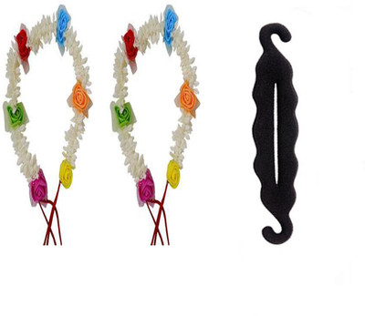 S R Enterprises hair flower bridel juda hair styling juda foam twist (pack of 3pcs ) Hair Accessory Set(Black)
S R Enterprises hair flower bridel juda hair styling juda foam twist (pack of 3pcs ) Hair Accessory Set(Black)