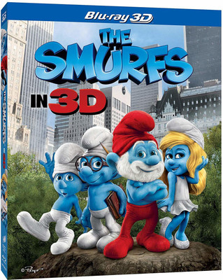 The Smurfs (Blu-ray 3D) (Slipcase with Lenticular Packaging | US Import)(3D Blu-ray English)