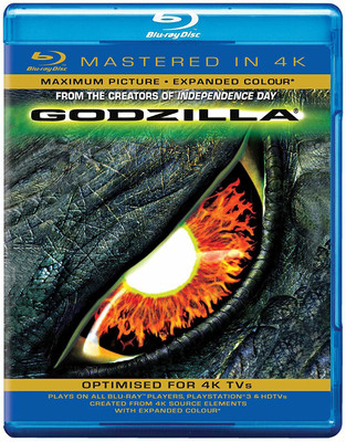 Godzilla (1998) (Region Free | US Import) - Mastered in 4K(Blu-ray English)