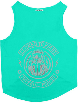 Ruse Tank Top for Dog(Aqua Green