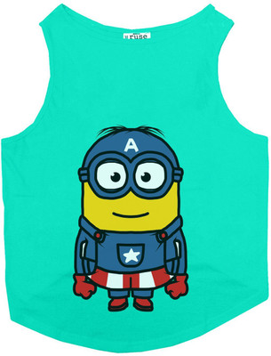 Ruse Tank, T-shirt for Dog(Aqua Green