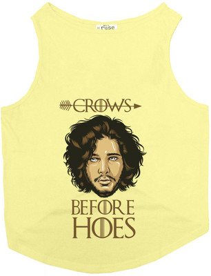 Ruse Tank Top for Dog(Lemon Tonic, Beige