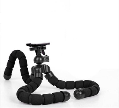 Roboster Flexible Tripod Stand with Universal Smartphone Clip Holder for iPhone Android Phone Tripod(Black, Supports Up to 700 g)
Roboster Flexible Tripod Stand with Universal Smartphone Clip Holder for iPhone Android Phone Tripod(Black, Supports Up to 700 g)