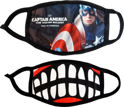 ShivExim New Print Mask Pack Of 2pcs Combo Mask