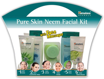 Himalaya Pure skin neem facial kit 500 ml(Set of 7)