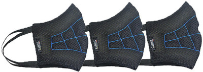 Gills Toby- Advanced Air Pollution and Dust Mask , Bike Mask, FaceMask,Anti-Pollution Mask, N99 Mask for adults and children Small Cool Black(with Blue Lines) Pack of 3 Mask and Respirator
Gills Toby- Advanced Air Pollution and Dust Mask , Bike Mask, FaceMask,Anti-Pollution Mask, N99 Mask for adults and children Small Cool Black(with Blue Lines) Pack of 3 Mask and Respirator
