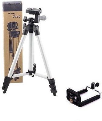 Alafi Tripod-3110 High Quality Lightweight Camera Stand for Smartphone Tripod (Silver, Supports Up to 1500G) Tripod, Tripod Kit(Silver, Supports Up to 1500 g)
Alafi Tripod-3110 High Quality Lightweight Camera Stand for Smartphone Tripod (Silver, Supports Up to 1500G) Tripod, Tripod Kit(Silver, Supports Up to 1500 g)