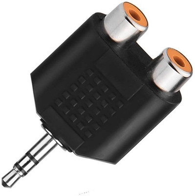 fangtooth TV-out Cable 3.5 mm Jack Stereo Male To Dual RCA Plug Female Adapter M/F Y Splitter RCA Audio Adapter Connector 3.5mm Audio Cable(Black, For TV)
fangtooth TV-out Cable 3.5 mm Jack Stereo Male To Dual RCA Plug Female Adapter M/F Y Splitter RCA Audio Adapter Connector 3.5mm Audio Cable(Black, For TV)