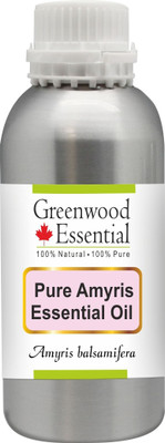 Greenwood Essential Pure Amyris Essential Oil (Amyris balsamifera) 100% Natural Therapeutic Grade Steam Distilled(300 ml)