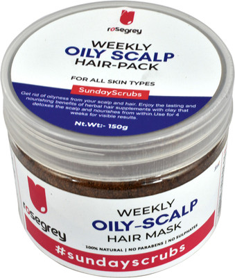 RoseGrey Oily-Scalp Hair Pack(150 g)