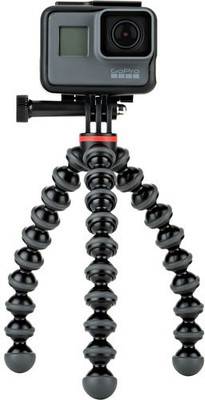 Joby GorillaPod 500 Action Flexible Mini-Tripod with Pin-Joint Mount Tripod Kit(Grey, Black, Supports Up to 500 g)
Joby GorillaPod 500 Action Flexible Mini-Tripod with Pin-Joint Mount Tripod Kit(Grey, Black, Supports Up to 500 g)
