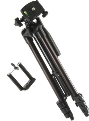 MobFest Tripod 3120 - Universal Tripod Portable & Foldable Camera - Mobile Tripod With Mobile Clip Holder Bracket | Fully Flexible Mount Cum Tripod | Stand with Three-dimensional Head & Quick Release Plate + Black Carry Bag for Cameras Tripod (Black, Supp
MobFest Tripod 3120 - Universal Tripod Portable & Foldable Camera - Mobile Tripod With Mobile Clip Holder Bracket | Fully Flexible Mount Cum Tripod | Stand with Three-dimensional Head & Quick Release Plate + Black Carry Bag for Cameras Tripod (Black, Supp