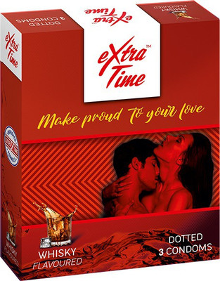 EXTRA TIME ME-WHIKEY CONDOM PK OF 4 X 3 PCS Condom(Set of 4, 12S)