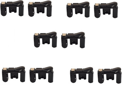 ZACU Set Of 5 Pubg Sensitive Shoot/aim Buttons L1 R1 Trigger Mobile Game Controller Gaming Accessory Kit(Black, For Android, iOS)
ZACU Set Of 5 Pubg Sensitive Shoot/aim Buttons L1 R1 Trigger Mobile Game Controller Gaming Accessory Kit(Black, For Android, iOS)