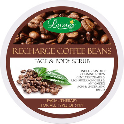 Luster Recharge Coffee Beans Face & Body Scrub(400 g)