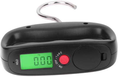Rorian 50Kg Portable Hanging Luggage Weight Machine Digital for Weighing Household Items Weighing Scale(Black)
Rorian 50Kg Portable Hanging Luggage Weight Machine Digital for Weighing Household Items Weighing Scale(Black)