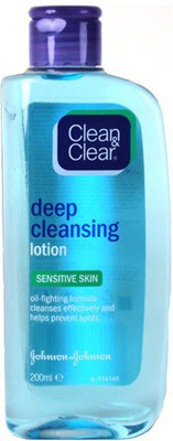 Clean & Clear deep cleansing lotion – Sensitive skin Face Wash(200 g)