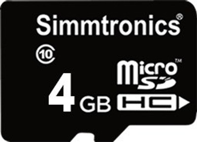SIMMTRONICS HC 4 GB MicroSD Card Class 10 48 MB/s Memory Card