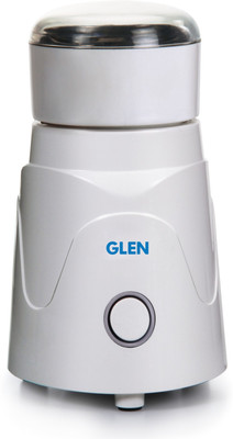 GLEN Mini Masala 350 W Mixer Grinder(White, 1 Jar)
